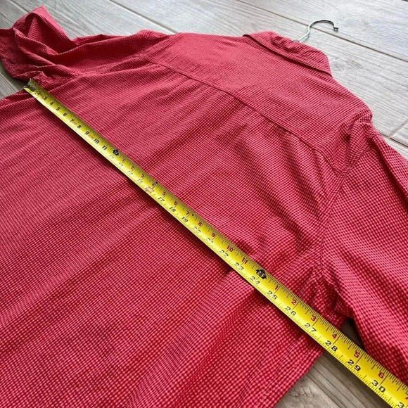 Warner Bros Womens Red Looney Tunes 3/4 Sleeve Button Up Shirt Size 26W - Picture 6 of 9